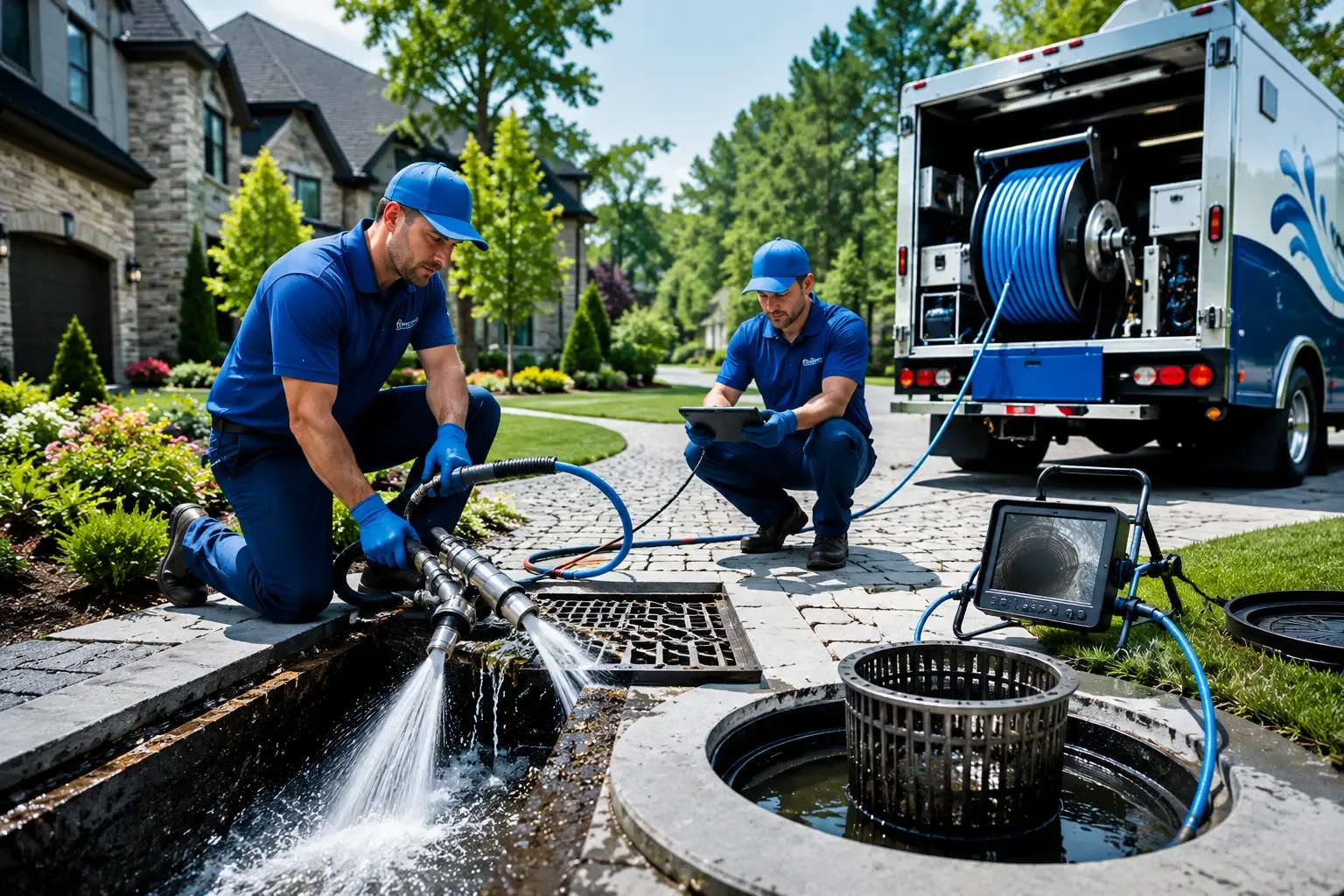 Local outdoor drain cleaning professionals in Cross Plains, IN