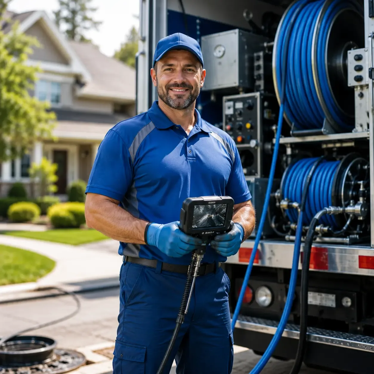 Local outdoor drain cleaning specialists in Cross Plains, IN
